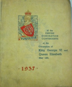 A Souvenir of the Empire Coronation Contingents at the Coronation of King George VI and Queen Elizabeth
