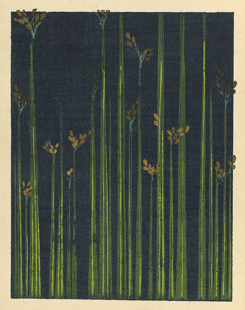 Kimono material designs: RB.P.992 Shin-Bijutsukai, issues 21-25, Kyoto, 1903-6.