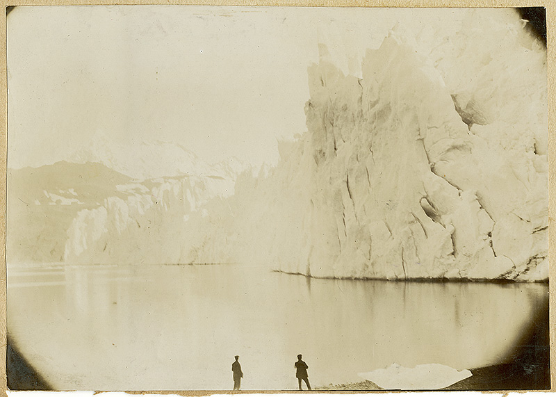 Cumberland Bay Glacier, South Georgia, 8th June 1917.
