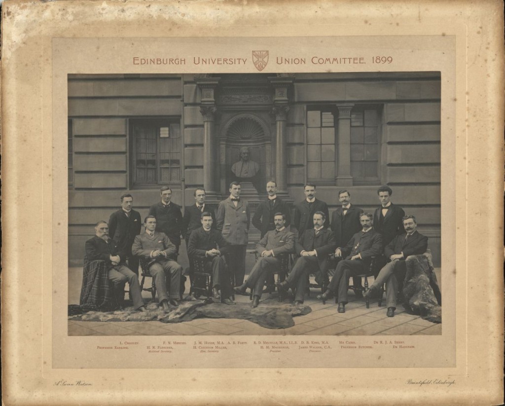 Edinburgh University Union Committee 1899