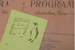 'Membership card' for the Grytviken Kino... the cinema at the Grytviken whaling station, South Georgia.