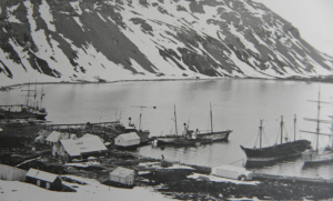 A contemporary picture of Grytviken, South Georgia, in 1914 (Salvesen Archive, Photographs Envelope 31)