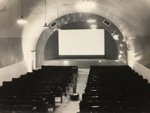 Interior of a South Georgia cinema. In the Salvesen Archive, C1, Envelope 30.