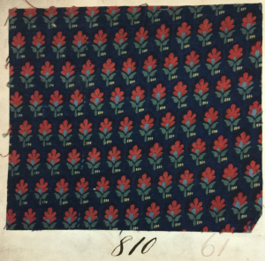 Textile sample from album, Coll-1769.