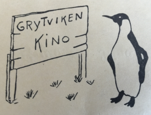 Grytviken Cinema membership card. In the Salvesen Archive, B2, Box 4, h.