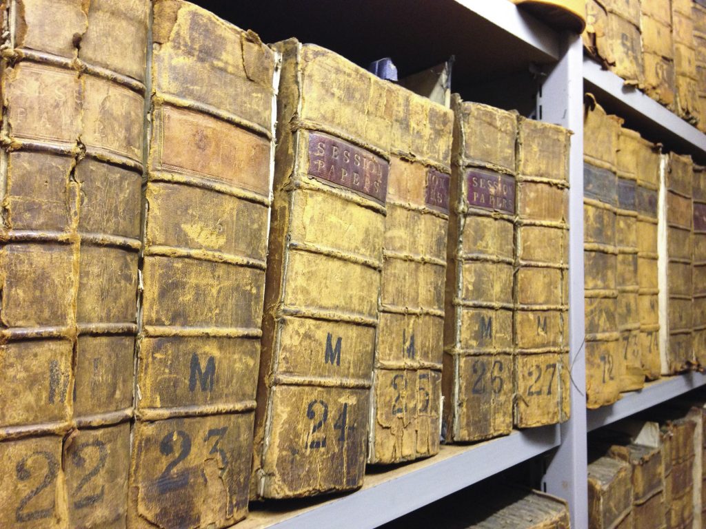 Volumes of Session Papers in the Signet Library, Edinburgh