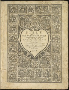 Geneva Bible, 1599. New College Library B.r.417