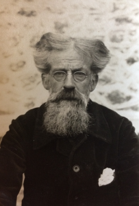 Photograph of Patrick Geddes, aged 73, at Montpellier, c.1927 (Coll-1167/GPF)