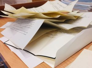 Sample bundle of letters from the Patrick Geddes Collections, University of Strathclyde Archives and Special Collections
