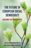 future_european_social_democracy_book