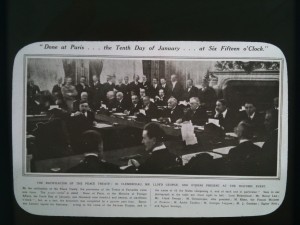 WWI Ratification of Peace Treaty