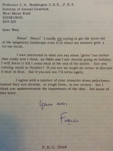 Wadd Crick letter
