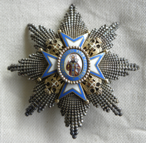The Serbian Order of St. Sava - Breast Star. Coll-1146 - Medals, awards and decorations of William Hunter 