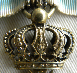 The Serbian Order of St. Sava - detail. Coll-1146 - Medals, awards and decorations of William Hunter 