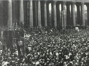 Blessing of the Russian forces at Kazan Cathedral, in Part 97, Volume 8, p.220.