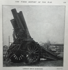 Siege Howitzer illustrated in Part 6, Volume 1, p.223.