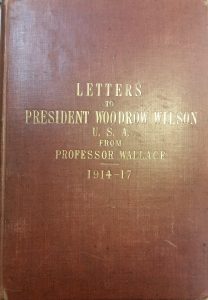 'Letters to President Woodrow Wilson...' (Gen.867F)