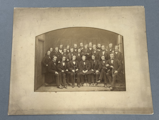 An old photograph of a group of men