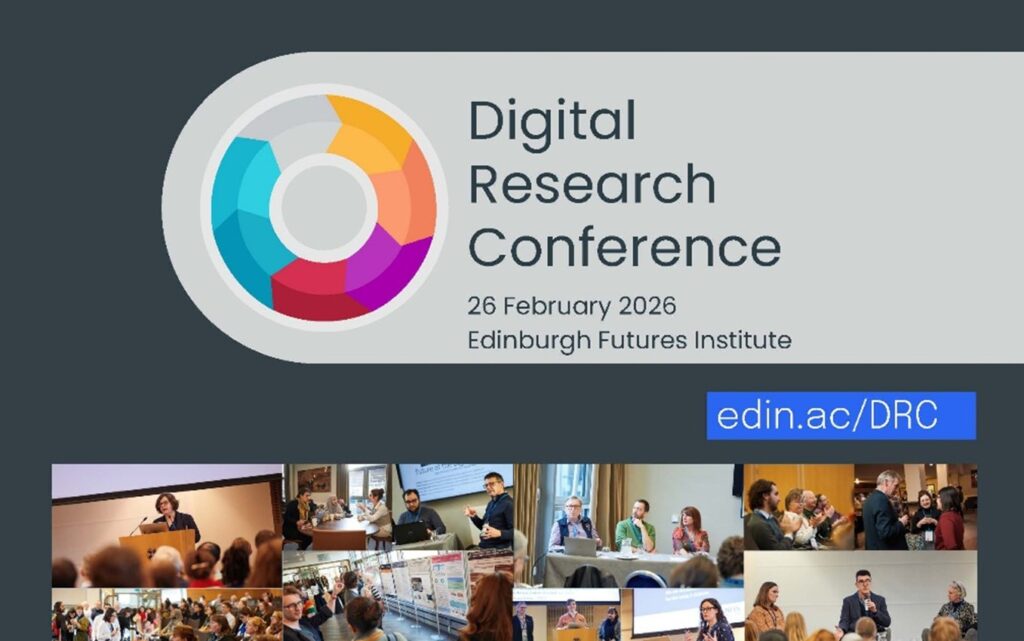 Poster for the Digital Research Conference