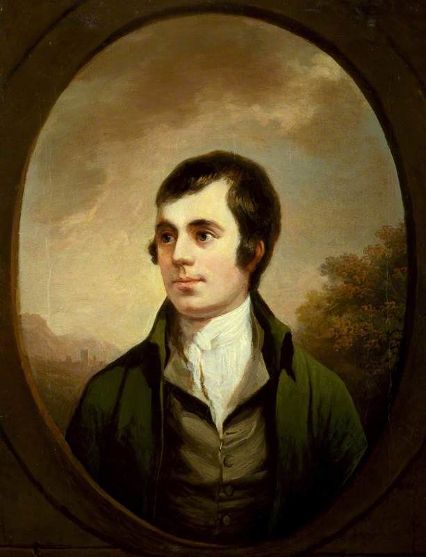 Alexander Naysmyth; Robert Burns; 1821-22. National Portrait Gallery, London; http://www.artuk.org/artworks/robert-burns-157341