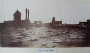 The Fatima Masumeh Shrine in the city of Qom