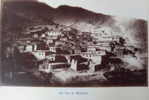 Homes in Persia, perched in the mountains